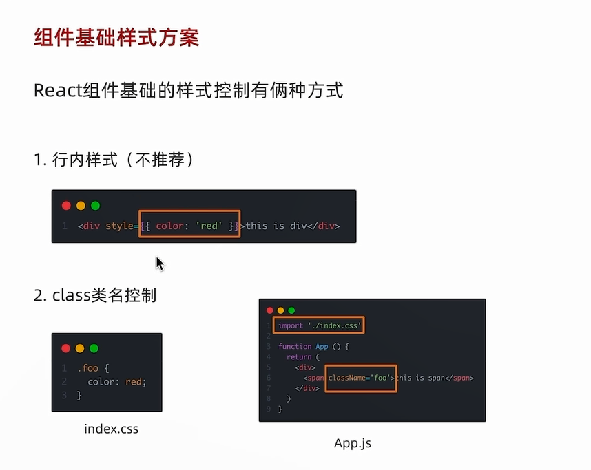 组件中的样式